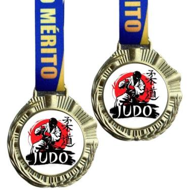 Imagem de Kit 100 Medalhas, Medalha para Premiação, com Cordão Honra ao Mérito, 