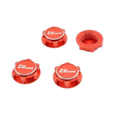 Imagem de Jogo de 4 Porcas de Roda de Alumínio 17mm para Carros RC Traxxas X-Max