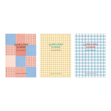 Imagem de Monolike Unmatched Friends A5 Stitch Line Note B SET - Caderno acadêmico, caderno de linha, 48 páginas