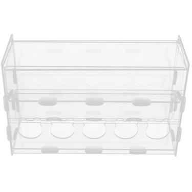 Imagem de POPETPOP Comedouro transparente para codornas, rutina, frango, alimentador, recipiente de água para pintinhos, patos, codornas, rutina, frango, chocadeira