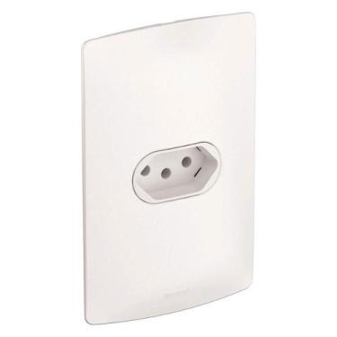 Imagem de Tomada 2P+T 4x2 10A Branco Nereya - 663150 - PIAL