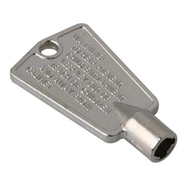 Imagem de Yibuy Substituição de chave de porta de geladeira de metal para substituição de chave de porta de geladeira GE para WR05X0072 WR5X65