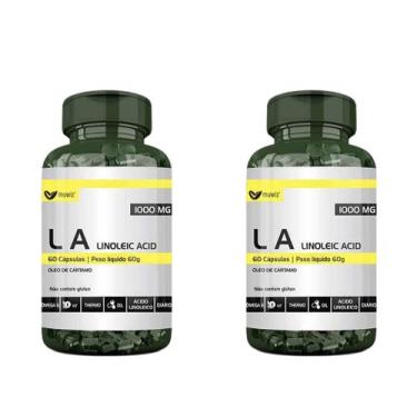 Imagem de Kit 2 Óleo De Cártamo 60 Cápsulas - Muwiz