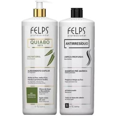 Imagem de Felps Escova De Quiabo Profissional Shampoo+selante