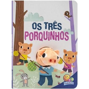 Imagem de Livro Dedinhos Fantoches Clássicos - Os Três Porquinhos