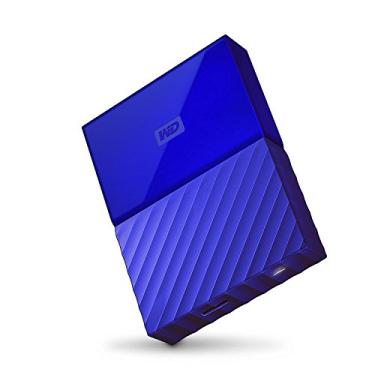 Imagem de HD Externo Portátil WD My Passport 4TB Azul USB 3.0 - WDBYFT0040BBL