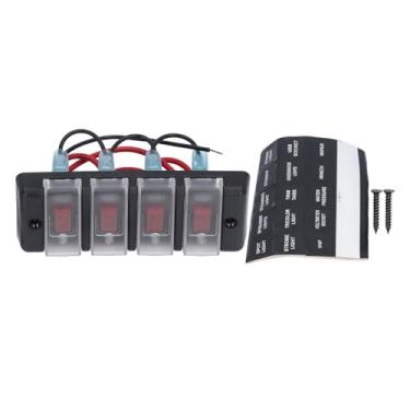 Imagem de ROCKER SWITCH PANEL OVERLOAD GUARD FOR CAR BOAT DC12V 16A