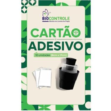 Imagem de Cartão Adesivo P/ Armadilha Bio Aedes Trap Bio Controle 10 Unidades - 
