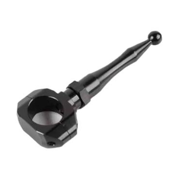 Imagem de menolana Suporte lateral para motor, prático, resistente ao desgaste, fácil de usar, suporte para estacionamento, para os pés para veículos elétricos, Preto