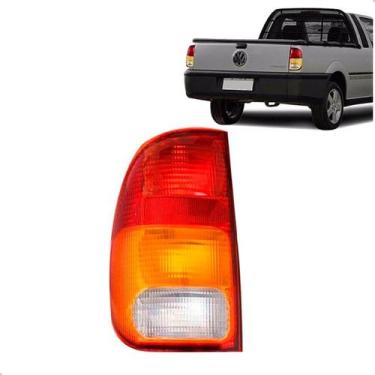 Imagem de Lanterna Traseira Para Saveiro GII 1997 1998 A 1999 Tricolor - SP ACES