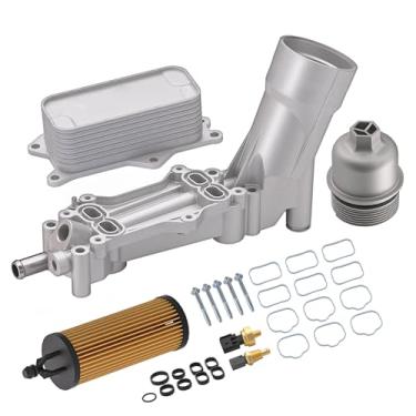 Imagem de AOLIHAN Refrigerador de óleo de motor de alumínio atualizado adequado para 2017-2018