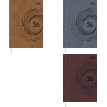 Imagem de Agenda 2024 Pratika Cores Costurada 14,5X20,5CM - Pacote com 5 Unidade