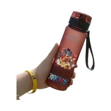 Imagem de Garrafa De Água Esportiva Portátil De Grande Capacidade Com Tampa Flip