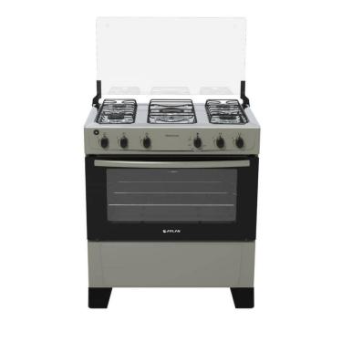 Imagem de Fogão 5 Bocas Atlas Acendimento Automático Mesa Inox