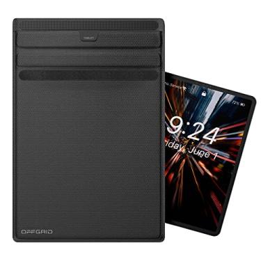 Imagem de OffGrid Bolsa Faraday para tablets – Bolsas Faraday com bloqueio de sinal premium para antirastreamento, antiespionagem, bolsas Faraday para celulares, chaveiros, tablets e cartões de crédito
