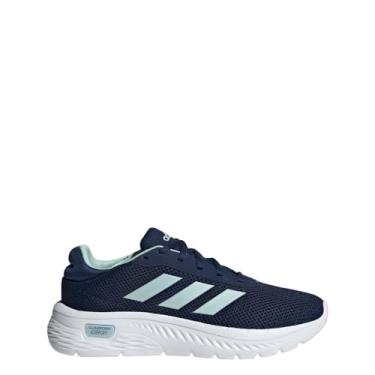 Imagem de adidas Tênis feminino Cloudfoam Comfy, Azul escuro/Halo Mint/Cloud White, 36