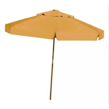 Imagem de Ombrelone 2.40M S/ Aba Botafogo, Amarelo, Unico