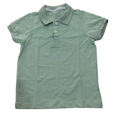 Imagem de Camiseta Polo infantil masc Ogochi Azul Verde e Bege