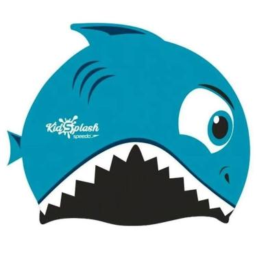 Imagem de Touca de Natação Speedo Shark Cap Tubarão Infantil
