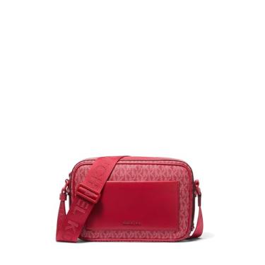 Imagem de Michael Kors Bolsa transversal Maeve com bolso grande, Hardware tonal/carmesim, One Size