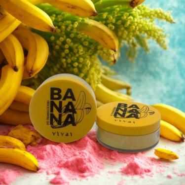 Imagem de Pó Banana Para Maquiagem Fixador Translucido Finalizador Vivai - Fenzz