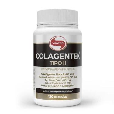 Imagem de Colagentek Tipo Ii 120 Caps 790Mg Vitafor