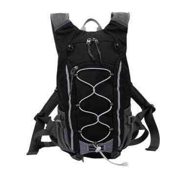 Imagem de UGPLM Mochila esportiva para caminhada 20L, mochila multifuncional, resistente à água, ergonômica, com bolso externo grande para homens e mulheres, Preto
