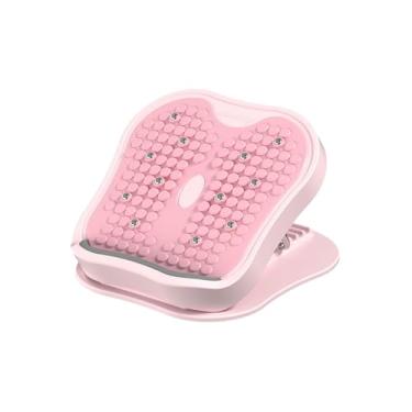 Imagem de Colaxi Placa inclinada profissional para equilíbrio, fitness, pedal, cunha, elástica, antiderrapante, inclinação, para calcanhar, academia em casa, pernas, Rosa