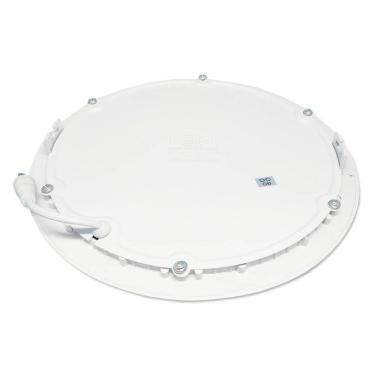 Imagem de Kit 3 Luminária Plafon Embutir Slim Redondo 18W Branco Frio