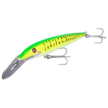 Imagem de Dr.Fish Iscas de pesca para mergulho profundo de 4,9 a 6 m, iscas de pesca dura de água salgada 18,5 cm isca de mergulho profundo VMC ganchos agudos lápis isca Twitch plugues offshore resistentes