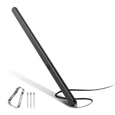 Imagem de Para Galaxy Z Fold 6/Dobrável 5 Slim S Pen Fold Edition 4096 Níveis de pressão, compatível com Galaxy Z Fold 6/Z Fold 5 S Pen, para canetas Fold5 Slim ponta de caneta de 1,5 mm, com 3 pontas - Preto