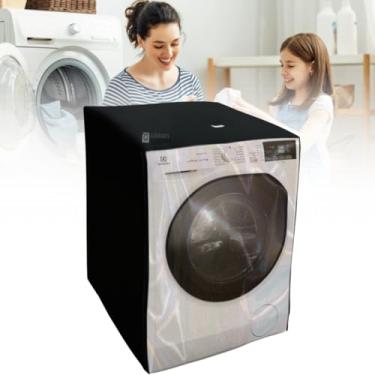 Imagem de CAPA PARA LAVA E SECA ELECTROLUX 10.2KG LFE TRANSPARENTE (PRETO)