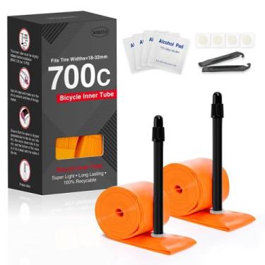 Imagem de Tubo interno de bicicleta WHEELO TPU 700C  18-32C Ultralight 35g, paco
