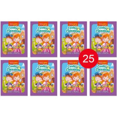 Imagem de João e Maria - Kit 25 Livrinhos Lembrancinha De Festa Sacolinha Aniver