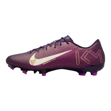 Imagem de Nike Chuteira de futebol Mercurial Vapor 16 Academy Kylian Mbappe MG de cano baixo (FQ8377-500, roxo grande/marfim claro), Roxo grande/marfim pálido, 37