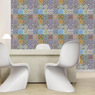 Imagem de Papel de Parede Adesivo - Ladrilho Hidráulico - 007ppz - Allodi