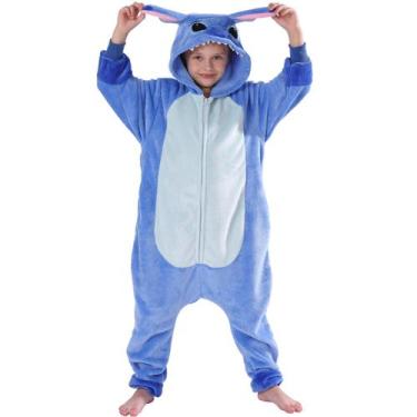 Imagem de Pijama SWEETXIN Kids Unisse, macacão de pelúcia, fantasia de Halloween