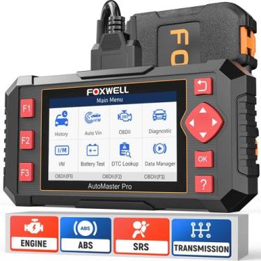 Imagem de Scanner de carro FOXWELL NT604 Elite OBD2 ABS SRS Transmission
