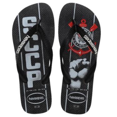Imagem de Chinelo Havaianas Corinthians FC Original Masculino 37/38 ao 43/44 San