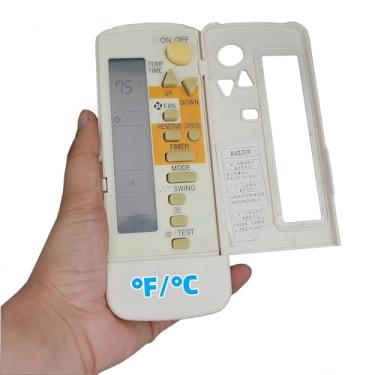 Imagem de Controle remoto de substituição compatível com ar condicionado Daikin BRC4C163 BRC4C62 BRC7G53 BRC7C510 BRC4C151 BRC4C158 BRC4C155 C152 C160