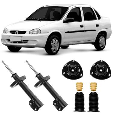 Imagem de 2 Amortecedor Classic 2004 A 2016 Dianteiro Nakata E Kit