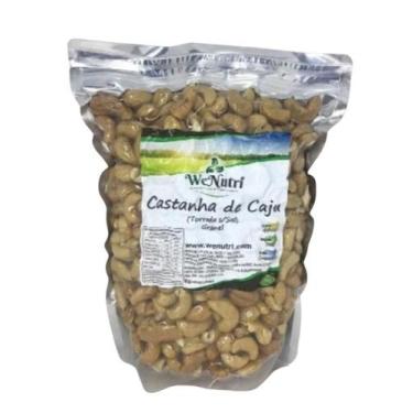 Imagem de Castanha De Caju Torrada Com Sal W1 1Kg Wenutri
