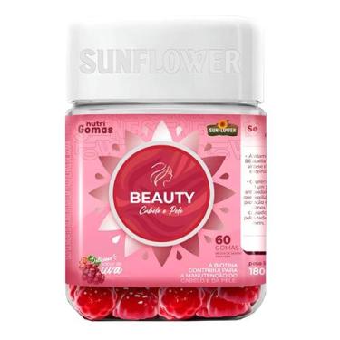 Imagem de Hair Vitamina Gummy Cabelos/pele/unha Biotina Sunflower
