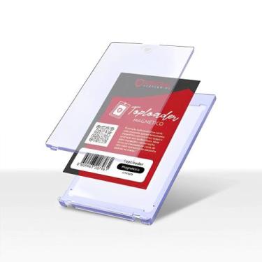 Imagem de Toploader Magnético Transparente Central 1 Unidade Pokemon Magic Yu gi