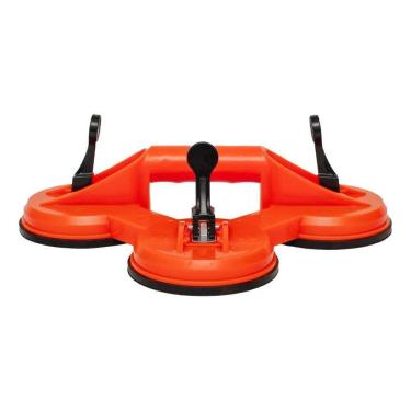Imagem de 2X Ventosa Tripla Para Vidro Mármore Chapas Piso Cerâmica 12
