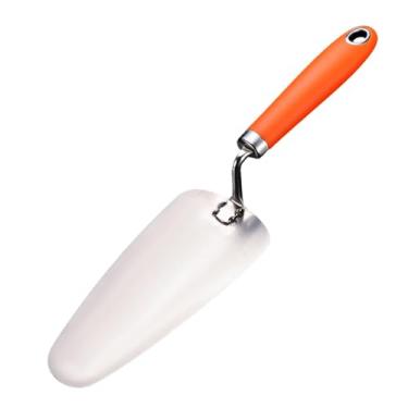 Imagem de MotiveTech Desempenadeira de gesso, ferramenta para alvenaria e concreto, desempenadeira de acabamento plana para revestimentos de piscinas e azulejos, Oval