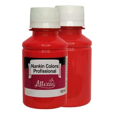 Imagem de Tinta Nanquim Nankin Para Caligrafia E Desenho Altezza Colors 100ml  E