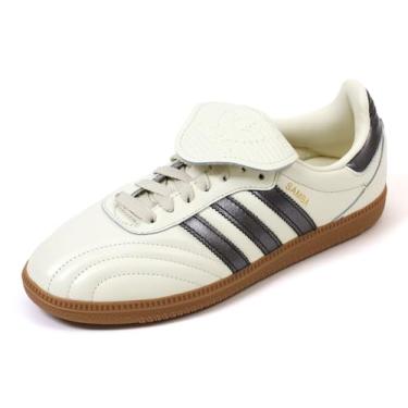 Imagem de adidas Samba LT Tênis feminino, Branco creme/preto/chiclete, 35