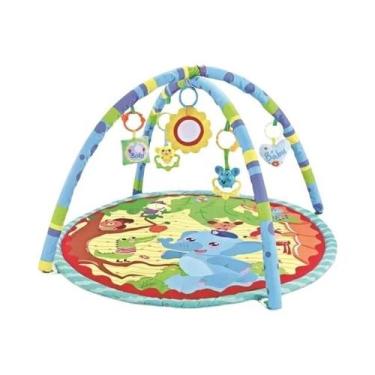 Imagem de Tapete De Atividades Para Bebês Recém-Nascidos Com 5 Brinquedos Destac