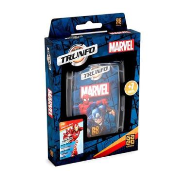 Imagem de Jogo Super Trunfo Marvel 32 Cartas Grow - 04736
